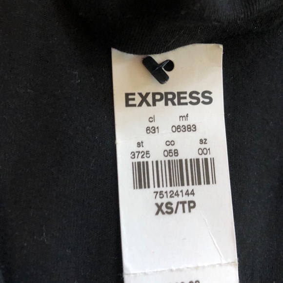 NEW With TAG - EXPRESS tank top (unique neck) - Picture 6 of 11